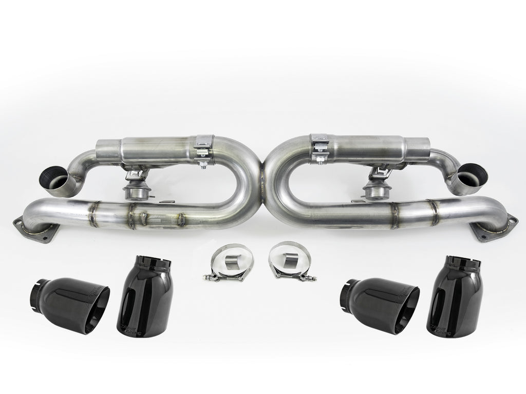 AWE Tuning Porsche 991 SwitchPath Exhaust for PSE Cars Diamond Black Tips (3025-43012)