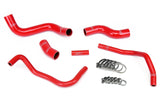 HPS Red Reinforced Silicone Radiator + Heater Hose Kit for Scion 13-16 FRS (57-1336-RED)