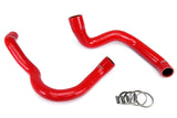 HPS Red Reinforced Silicone Radiator Hose Kit Coolant for Jeep 91-01 Cherokee XJ 4.0L (57-1219-RED)