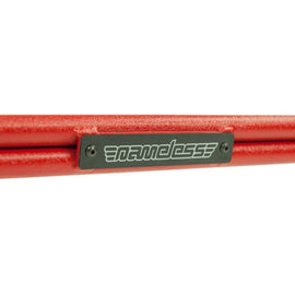 Nameless Performance Front Strut Tower Brace - 2002-2007 Subaru WRX/STi (GD) - Wrinkle Red (FSTB-D-RED)