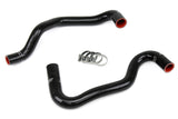 HPS Black Reinforced Silicone Radiator Hose Kit Coolant for Ford 11-13 Fiesta 1.6L (57-1281-BLK)