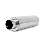 MBRP Exhaust Quiet Tone Muffler. 5in. In/Out. 8in. Dia. Body. 31in. Overall. AL (M2220A)