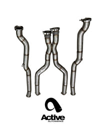 Active AutoWerke G90 Signature Catback Exhaust System w Brushed Tips (11-141)
