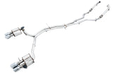 AWE Tuning Audi B9 S5 Coupe SwitchPath Exhaust w/ Chrome Silver Tips (102mm) (3025-42038)