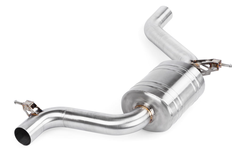 APR Catback Exhaust System (w/ Front Muffler) - GTI (MK7.5) (CBK0007)