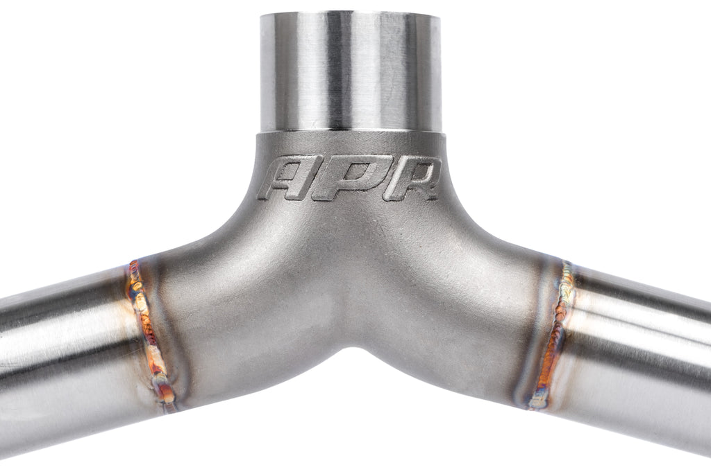 APR Catback Exhaust System (w/ Front Muffler) - GTI (MK7.5) (CBK0007)