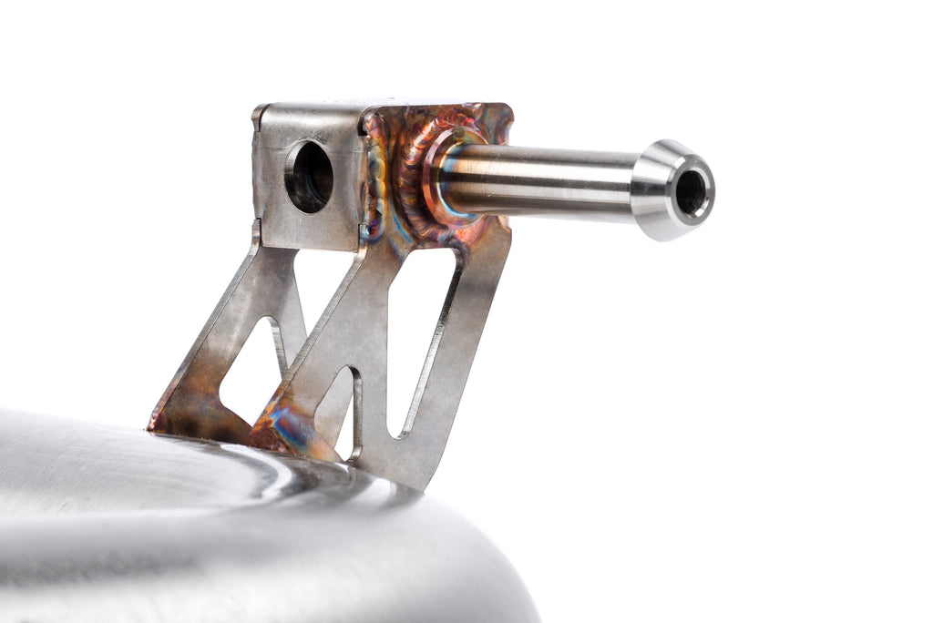 APR Catback Exhaust System (w/ Front Muffler) - GTI (MK7.5) (CBK0007)