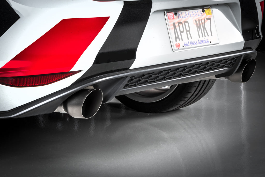 APR Catback Exhaust System (w/ Front Muffler) - GTI (MK7.5) (CBK0007)