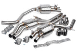 APR APR Catback Exhaust System (w/ Center Muffler) - S6/S7 (C7) - CBK0011