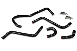HPS Performance High Temp 3-ply Reinforced Silicone, Replace OEM Rubber Radiator Coolant Hoses (57-1345-BLK)
