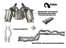 Load image into Gallery viewer, Active AutoWerke F80 Exhaust Bundle, F82 Exhaust Bundle (11-801CB)