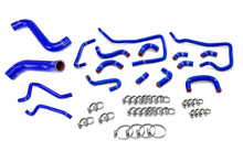 Load image into Gallery viewer, HPS Performance High Temp 3-ply Reinforced Silicone Replaces OEM Radiator Heater Ancillary Hoses (57-1813-BLUE)
