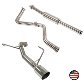 Nameless Performance Catback Exhaust - 2015-2017 Legacy 2.5i - Muffler Delete (SUCB15L25-0MU-40SWS)
