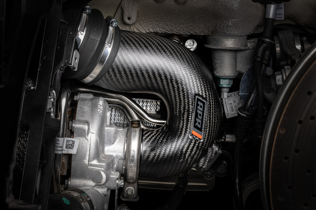 APR Carbon Fiber Intake System w/ Turbo Inlet Pipes: Porsche 911 (992) 3.0T/3.7T (CI100059)