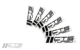 CTS Turbo OG Decal - White Sticker (CTS-DECAL-WHT)