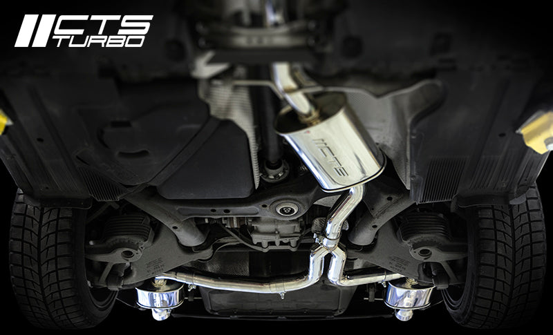 CTS Turbo TURBO B8 A4 2.0T DUAL EXHAUST (SEDAN/AVANT) (CTS-EXH-CB-0013)
