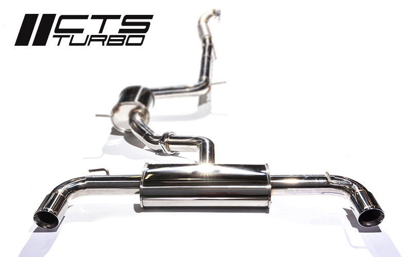 CTS Turbo VW MK6 GTI 3" Turbo Back Exhaust High-Flow Cat (CTS-EXH-TB-0002-CAT)