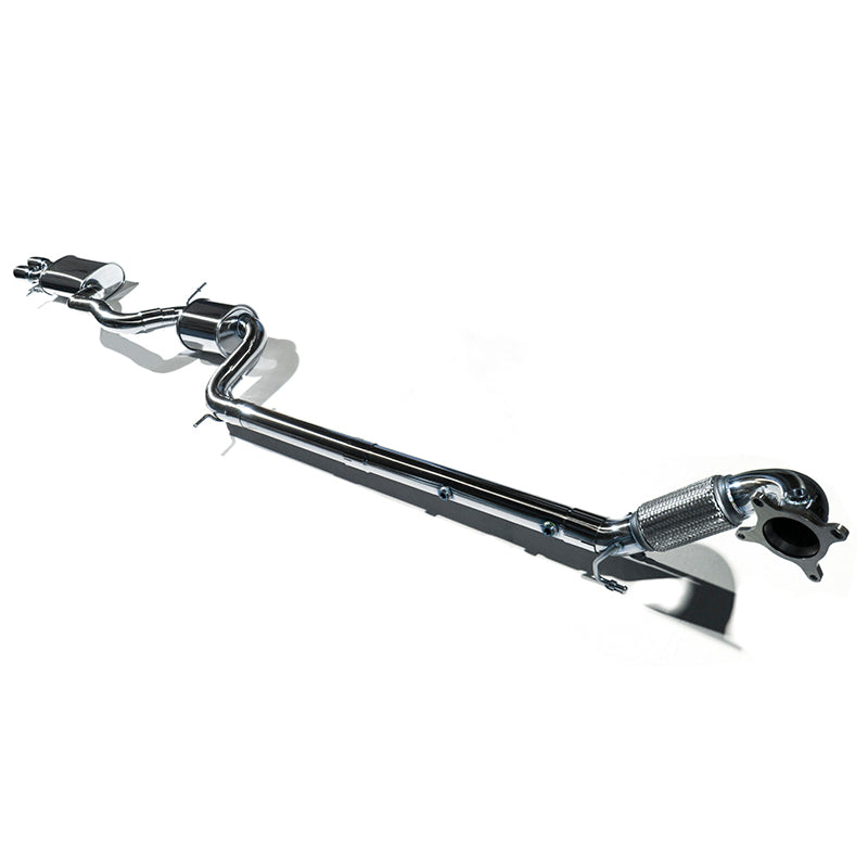 CTS Turbo VW MK6 Jetta 2.0TSI Gen1 3" Turbo-back Exhaust with High-Flow Cat (CTS-EXH-TB-0006-1-CAT)