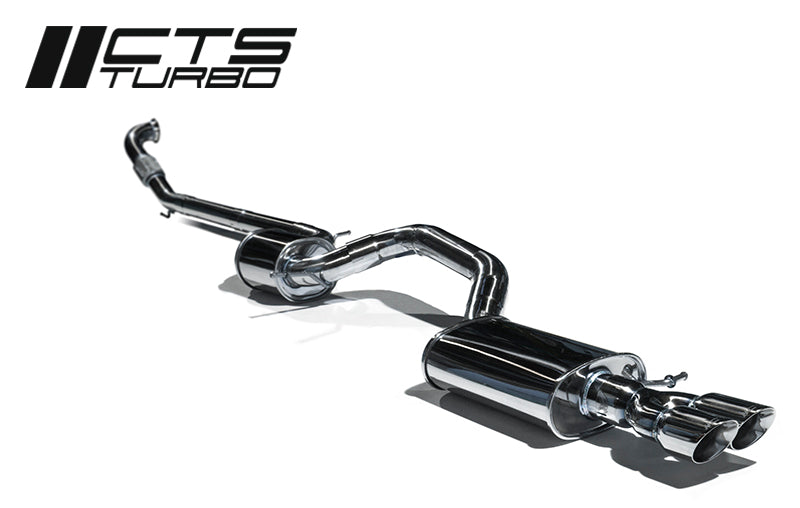 CTS Turbo VW MK6 Jetta Gen3 1.8T/2.0T 3" Turbo-back Exhaust High-Flow Cat (CTS-EXH-TB-0006-3-CAT)