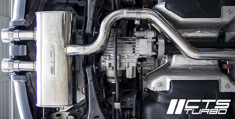 CTS Turbo VW MK6 Golf R 3" Turbo Back Exhaust High-Flow Cat (CTS-EXH-TB-0010-CAT)