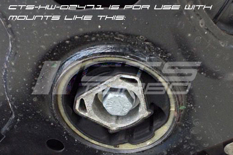 CTS Turbo MK7/MK8 VW/Audi Billet Torque Arm Insert Type 1 (2015 and 2022) (CTS-HW-0247.1)