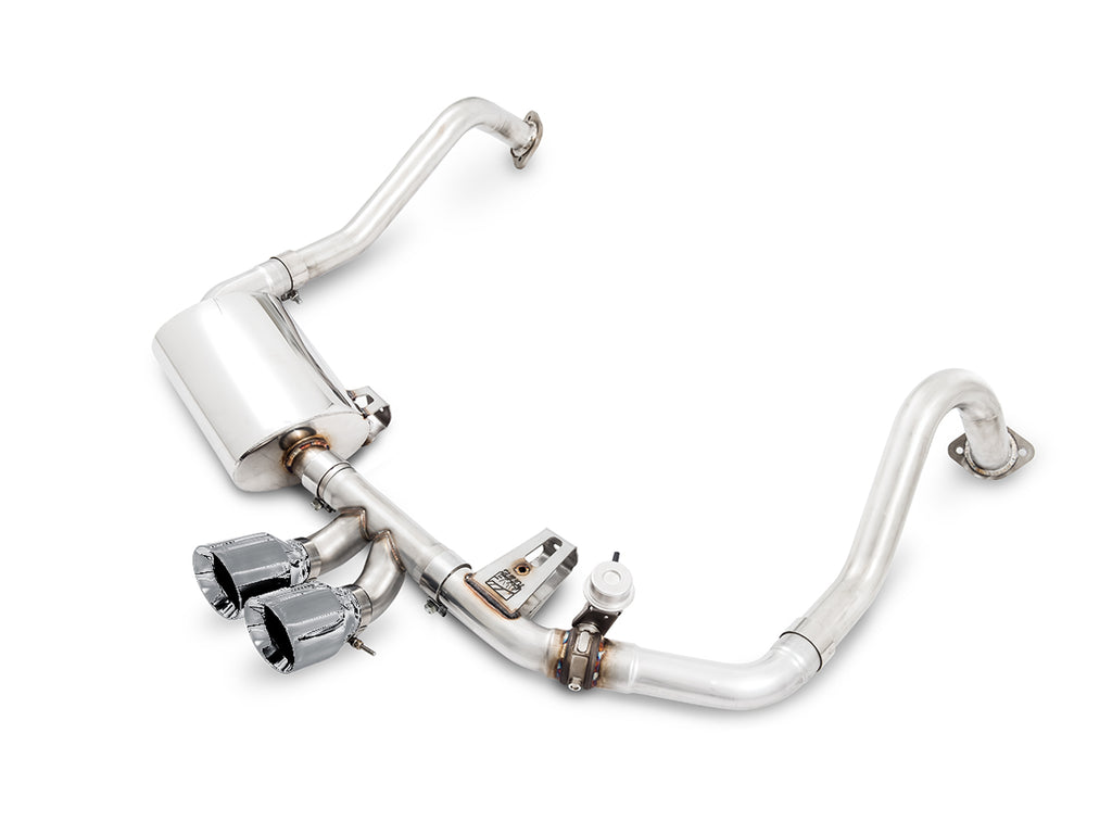 AWE Tuning Porsche 718 Boxster / Cayman SwitchPath Exhaust (PSE Only) - Chrome Silver Tips (3025-32020)