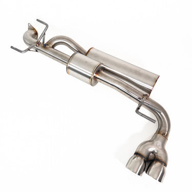 Nameless Performance Axleback Exhaust - 2024+ Impreza - 2.0L Dual Chamber - 3" Dual Tip (SUAB24IMP20-5MU-30SDW-DC)