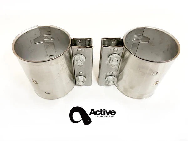 Active AutoWerke Exhaust Clamp Set F8X (11-097)