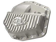 Load image into Gallery viewer, aFe Power Street Series Front Diff Cover Raw w/ Machined Fins Ford F-250/350 23-26(Dana M235) (46-71480A)