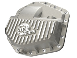 aFe Power Street Series Front Diff Cover Raw w/ Machined Fins Ford F-250/350 23-26(Dana M235) (46-71480A)
