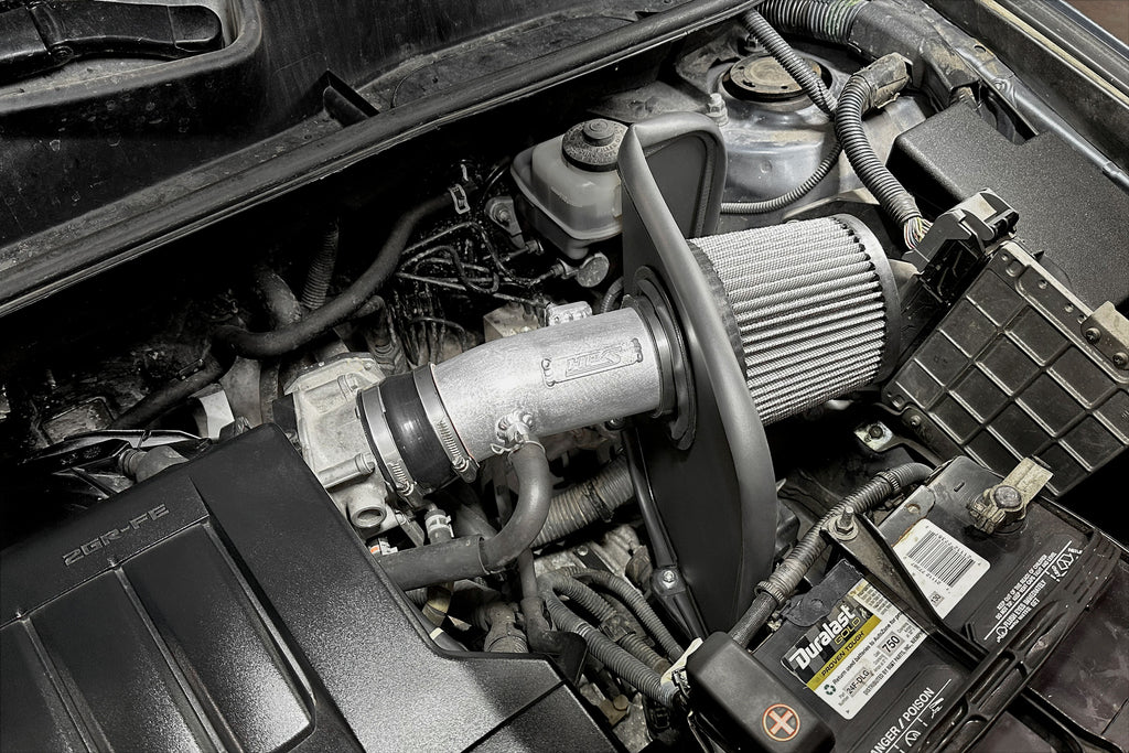 HPS Performance Air Intake Kit With Heat Shield Polished (827-740P)