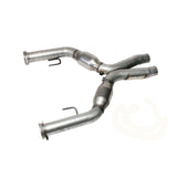 BBK 05-10 Mustang 4.6 Short Mid X Pipe With Catalytic Converters 2-3/4 For BBK Long Tube Headers (1637)