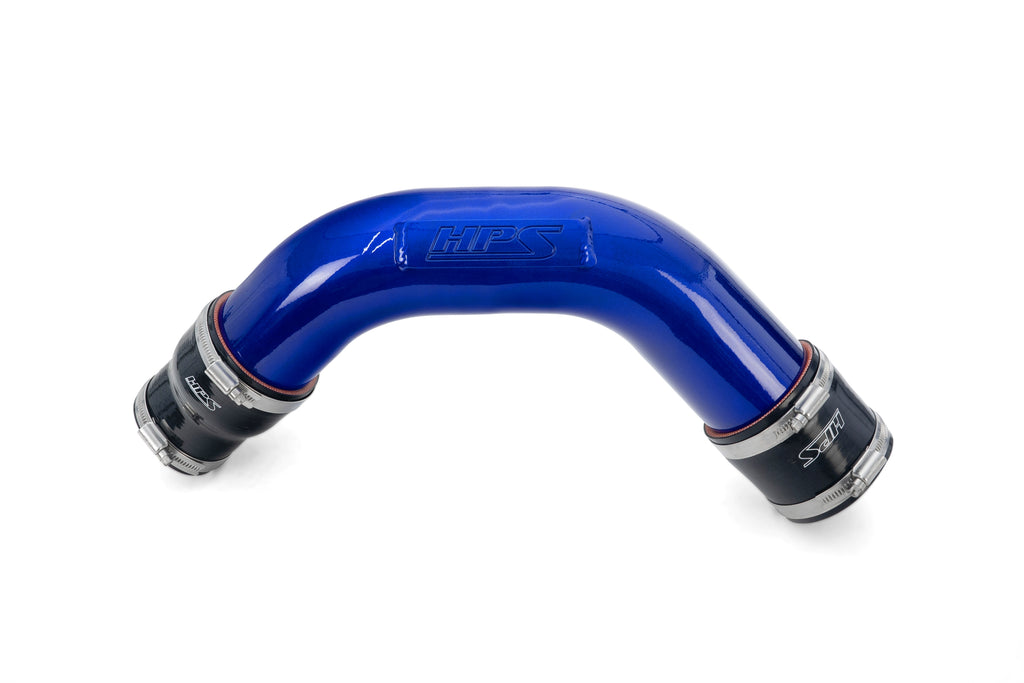 HPS Performance Hot and Cold Side Turbo Charge Pipe Kit Blue (17-164BL)