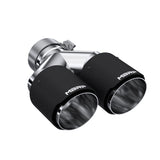 MBRP Exhaust Tip. 4in. O.D Out. 3in. ID. Dual Wall. CF T304 (T5183CF)