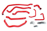 HPS Red Reinforced Silicone Radiator Hose Kit Coolant for Polaris 14-18 RZR XP 1000 (57-1666-RED)