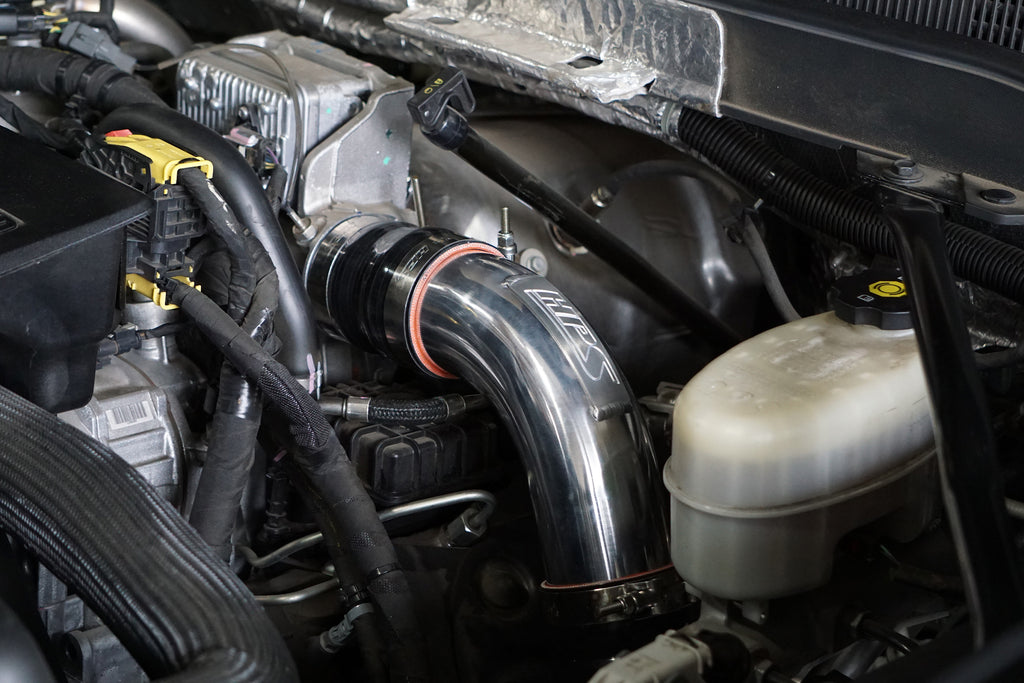 HPS Performance Hot Side Charge Pipe Kit Red (17-146R)