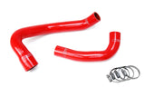 HPS Red Reinforced Silicone Radiator Hose Kit Coolant for Jeep 00-06 Wrangler TJ 4.0L (57-1688-RED)