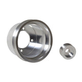 BBK 94-98 Mustang 3.8 V6 Underdrive Pulley Kit - Lightweight CNC Billet Aluminum (2pc) (1619)