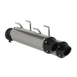 MBRP Exhaust Arctic Cat Stacked Dual Slip-on Muffler (AT-9706PT)