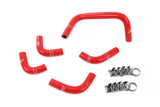 HPS Red Silicone Breather Hose Kit for 1995-1998 Nissan Skyline (57-2134-RED)