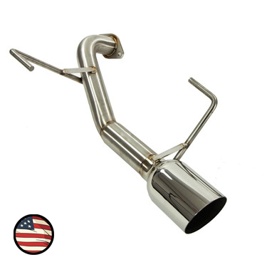 Nameless Performance Axleback Exhaust - 2015-2017 Legacy 2.5i - Muffler Delete (SUAB15L25-0MU-40SWS)