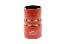 Load image into Gallery viewer, HPS Performance Silicone Hot Side Intercooler Boot Kit with Clamps Orange (57-2226)
