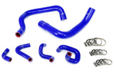 HPS Blue Reinforced Silicone Radiator and Heater Hose Kit Coolant for Ford (57-1010-BLUE)