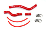 HPS Red Reinforced Silicone Radiator Hose Kit Coolant for Honda 01 05 Civic (57-1526-RED)