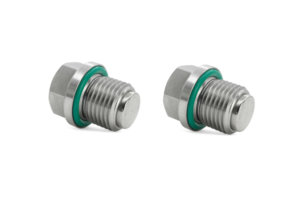 HPS Performance Stainless Steel Magnetic Oil Drain Plug Kit (MDPK-102)