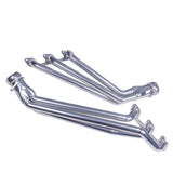 BBK 2005-2010 FORD MUSTANG V6 1-5/8 LONG TUBE HEADERS (POLISHED SILVER CERAMIC) (16430)