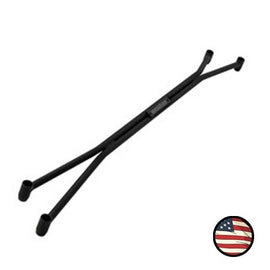 Nameless Performance Rear Strut Tower Brace - Subaru Crosstrek (2024+), Legacy & Outback (2020-2025) - Wrinkle Black (RSTB-RR-BLK)