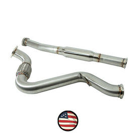 Nameless Performance Midpipe - 2013-2016 BRZ/FR-S - 3-Inch (SUMP13BRZ-30IN-25GA)
