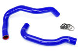 HPS Blue Reinforced Silicone Radiator Hose Kit Coolant for Nissan 89-98 240SX w/ KA (57-1044-BLUE)