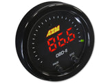 AEM Electronics X-Series OBDII Gauge Black Bezel and Black Faceplate (30-0311)